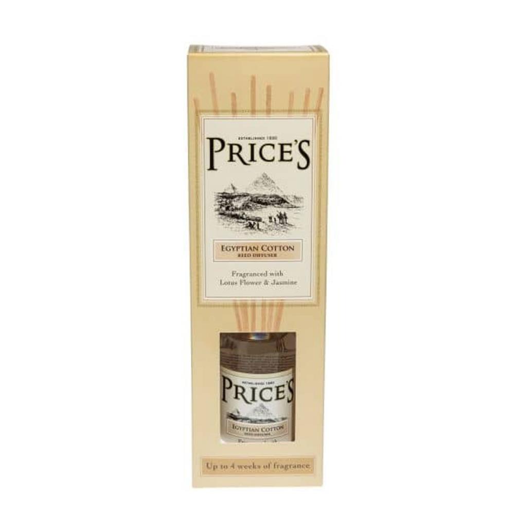 Price's Egyptian Cotton Heritage Reed Diffuser Extra Image 1